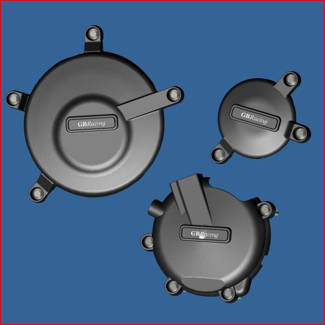 GB Racing Secondary Engine Cover Set for Suzuki GSXR 600/750 '06-18 GB Racing Secondary Engine Cover Set for Suzuki GSXR 600/750 '06-18